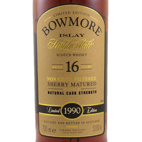 Bowmore 16 Year Old 1990 Sherry Matured Scotch Whisky | Caskers