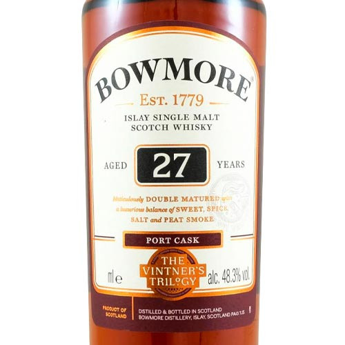 Bowmore 27 Year Old The Vintner's Trilogy | Caskers