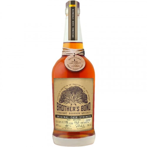 Brother's Bond Original Cask Strength Straight Bourbon Whiskey