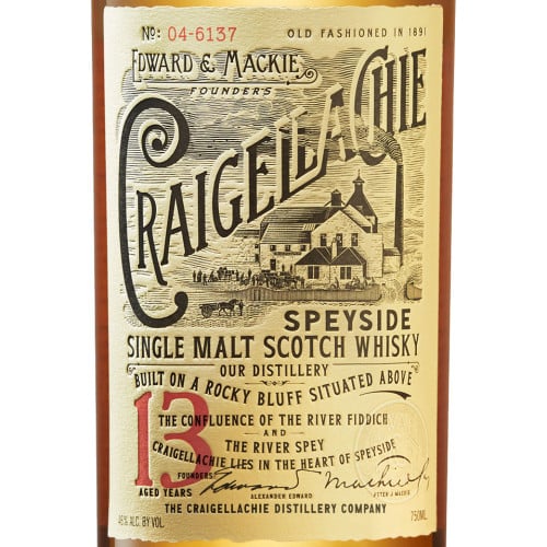 Craigellachie 13YO Single Malt Scotch Whisky: Buy Now | Caskers
