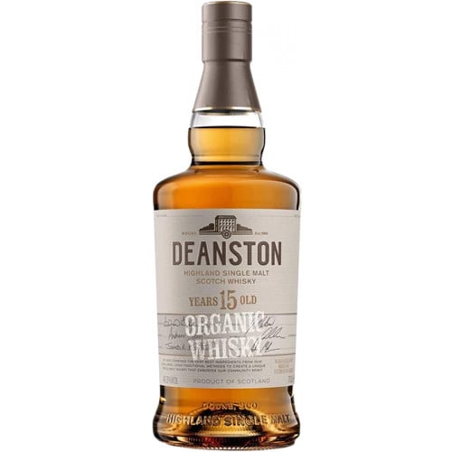 Deanston 15 Year Old Organic Highland Single Malt Scotch Whisky