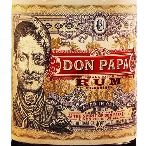 DON PAPA RUM 750ml 40%缶入り Don Papa Rum, 750ml - Princeville Wine Market