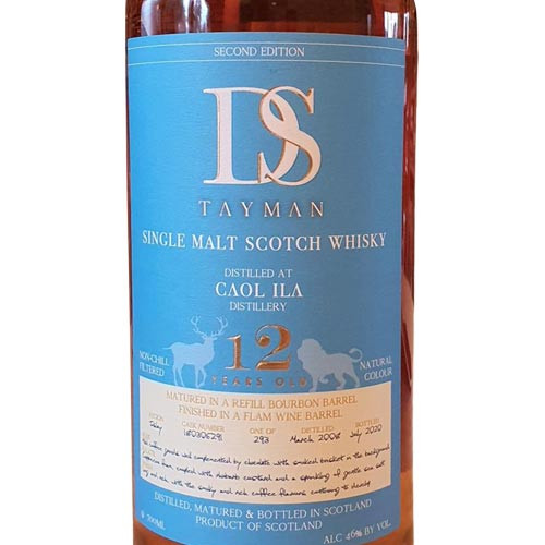 Ds Tayman 12yo Caol Ila 08 Second Edition Buy Now Caskers