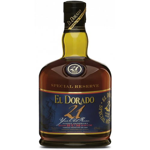 El Dorado 21 Year Old Rum : Buy Now | Caskers