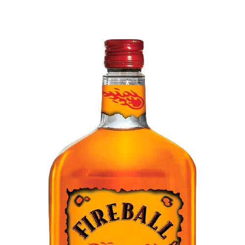 Fireball Cinnamon Whiskey, Holiday Cocktail 750ml Bottle, 33% Alcohol 