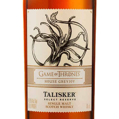 Game of Thrones House Greyjoy Talisker Select Reserve Single Malt