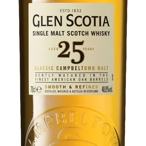 Glen Scotia 25YO Single Malt Scotch Whisky: Buy Now | Caskers