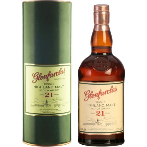 Nod Fiddle Overtake Glenfarclas 21YO Single Malt Scotch Whisky: Buy Now | Caskers