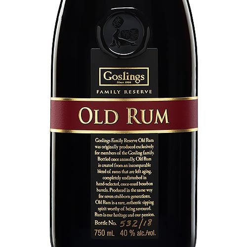 Goslings Family Reserve Old Rum: Buy Now | Caskers