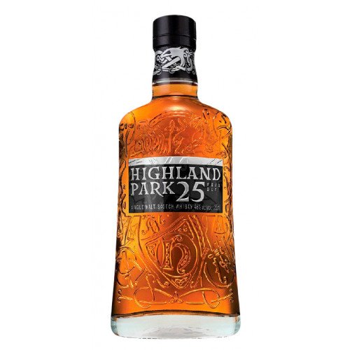 Highland Park 25 Year Old Single Malt Scotch Whisky (Spirits)
