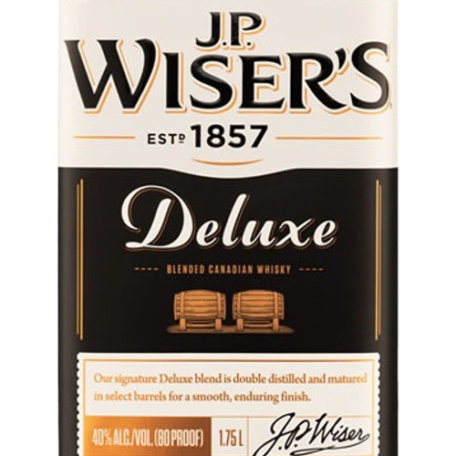 J.P. Wiser's Deluxe Blended Canadian Whisky (1.75L): Buy Now | Caskers