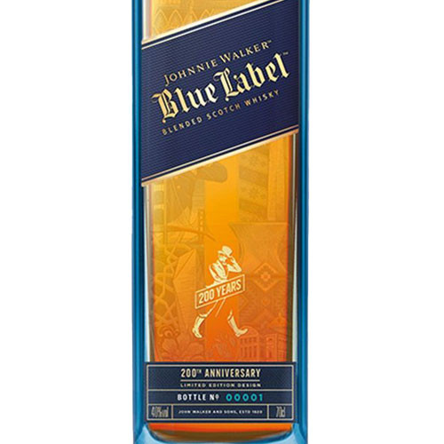 Johnnie Walker Blue Label 200th Anniversary Blended Scotch Whisky