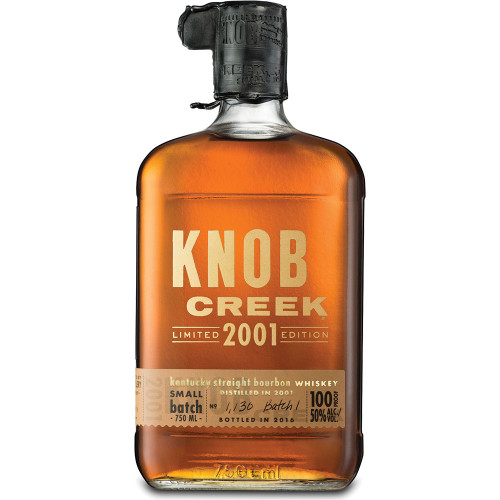 Knob Creek 2001 Limited Edition Small Batch Kentucky Straight Bourbon Whiskey