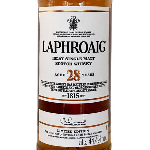 Laphroaig 28 Year Old Single Malt Scotch Whisky | Caskers