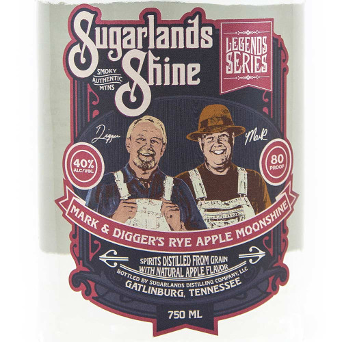 Sugarlands Shine Mark and Digger's Rye Apple Moonshine: Buy