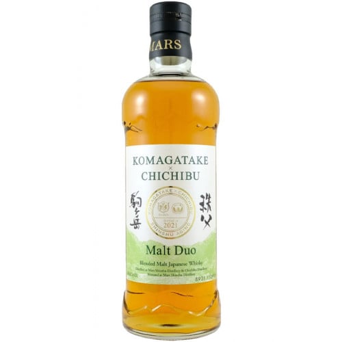 Mars Malt Duo Komagatake x Chichibu 2021 Japanese Whisky