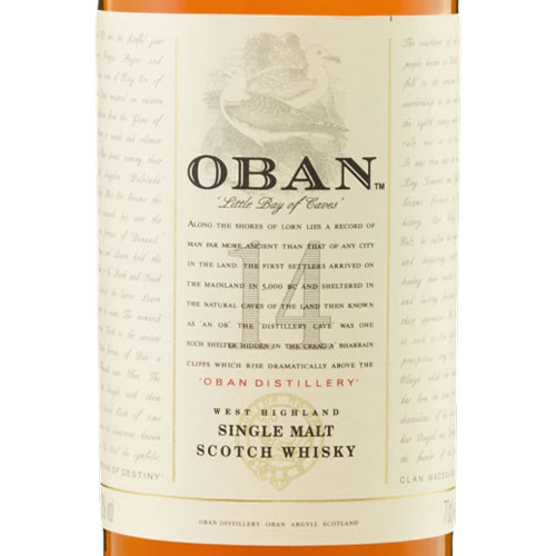 Oban 14 Year Old Single Malt Scotch Whisky Buy Now Caskers
