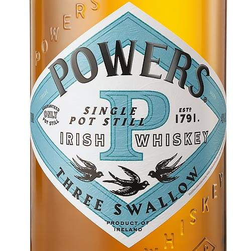 Powers Three Swallow Release Single Pot Still Irish Whiskey (750ml)