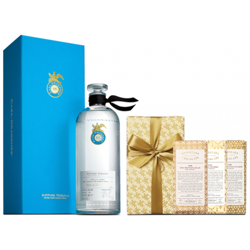 Casa Dragones Tequila Joven and Dandelion Chocolate Valentine's