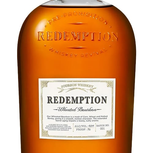 Redemption Wheated Straight Bourbon Whiskey Buy Now Caskers