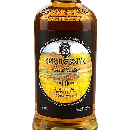 SPRINGBANK Local Barley 10年 700ml 51.6% Springbank Local Barley 10YO Single Malt Scotch Whisky: Buy