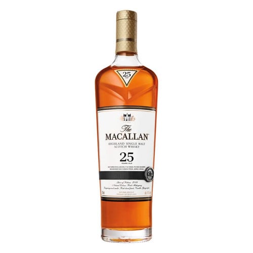 storting Onbepaald verdrievoudigen The Macallan 25YO Sherry Oak Single Malt Scotch Whisky: Buy Now | Caskers