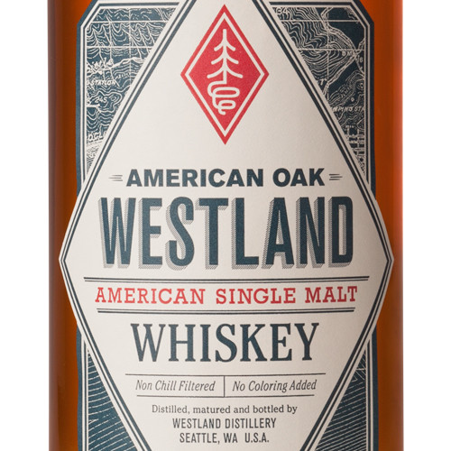 Westland American Oak Single Malt 70cl 46° - Washington - Le