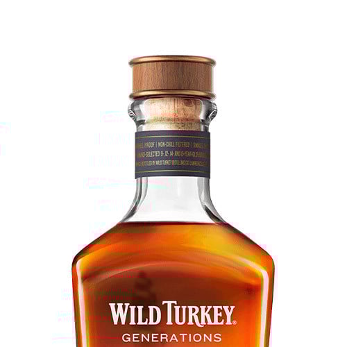 Wild Turkey Generations 2023 Limited Release Kentucky Straight