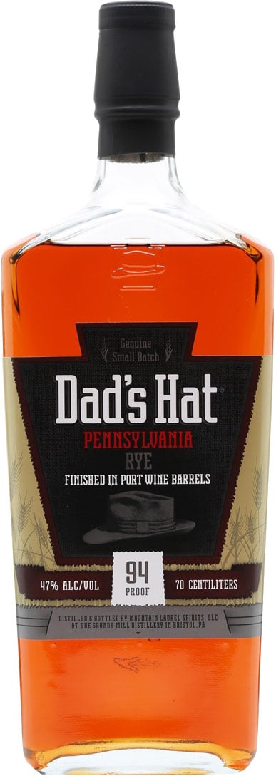 Dads Hat Port Finished Pennsylvania Rye Whiskey
