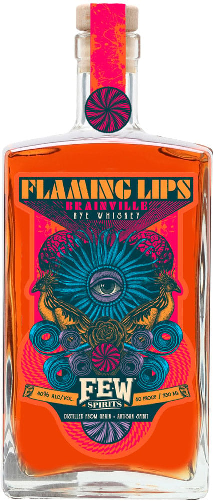 FEW + Flaming Lips Brainville Rye Whiskey