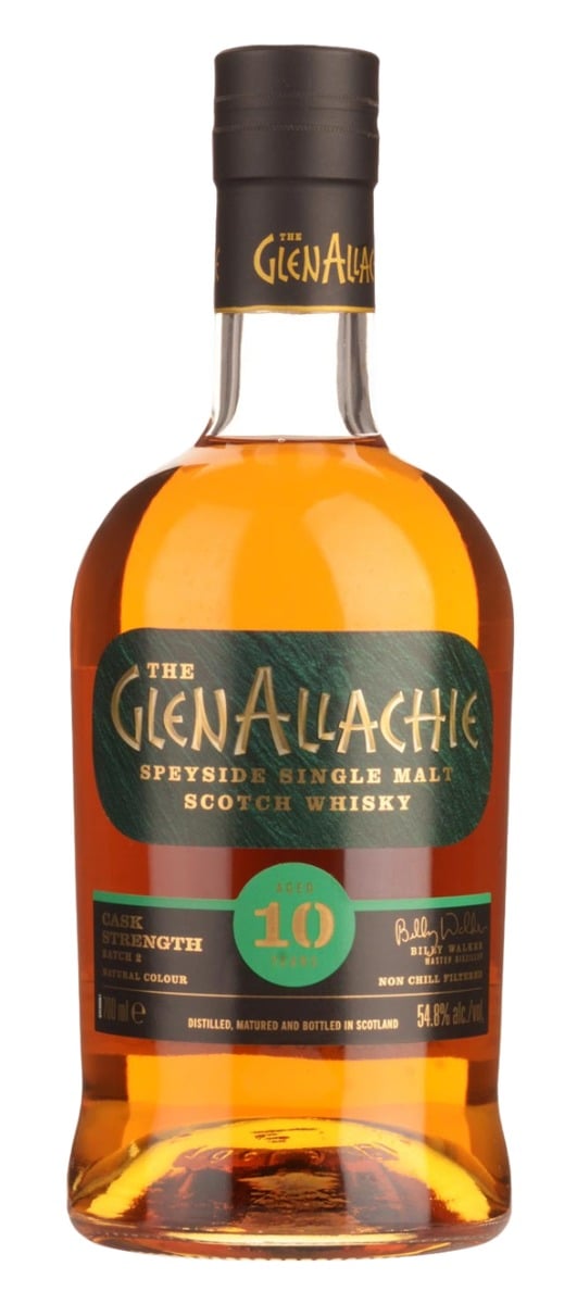 GlenAllachie 10 Year Old Cask Strength Batch 1 Single Malt Scotch Whisky