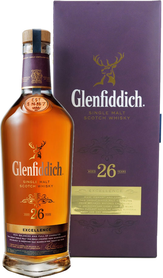 Glenfiddich Excellence 26 Year Old Single Malt Scotch Whisky