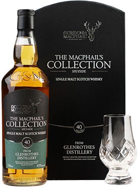 The Glenrothes 40 Year Old Single Malt Scotch Whisky (GandM Bottling)