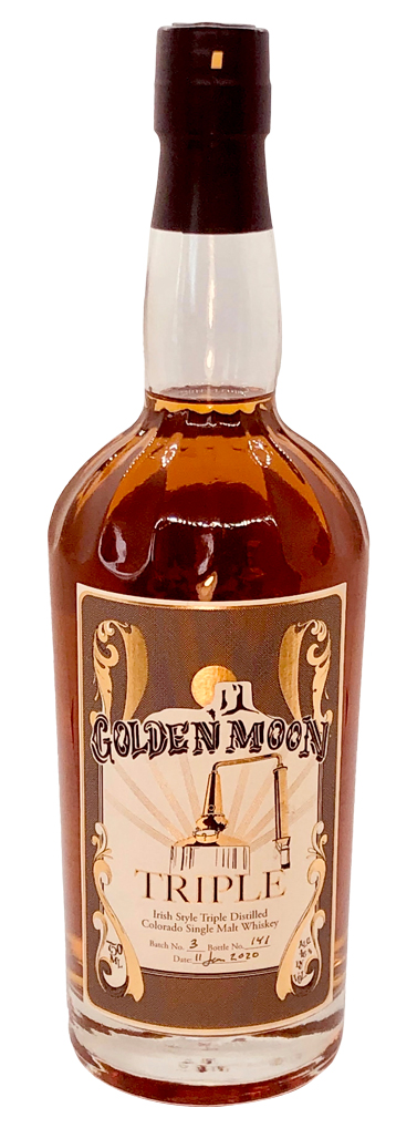 Golden Moon Triple Colorado Single Malt Whiskey