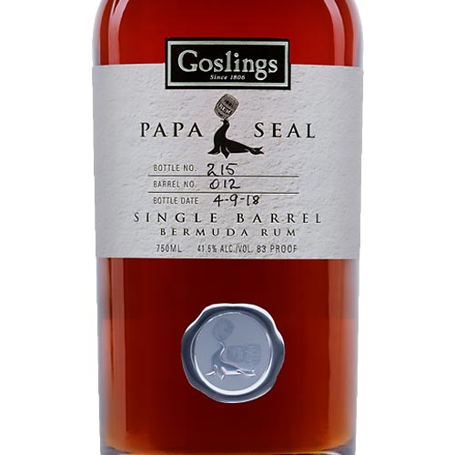 Goslings Papa Seal Single Barrel Bermuda Rum Option 2