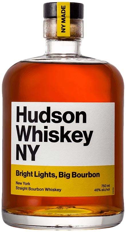 Hudson Whiskey NY Bright Lights Big Bourbon Whiskey