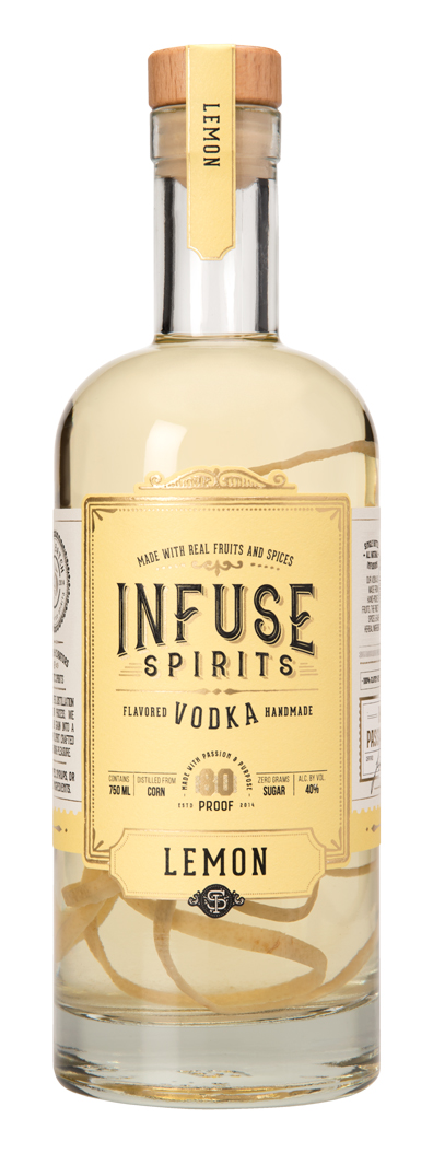 Infuse Spirits Vodka Lemon