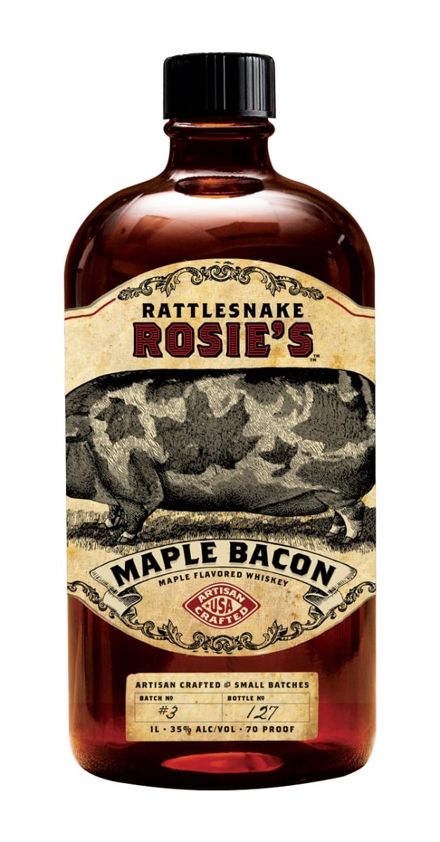 Rattlesnake Rosies Maple Bacon Bourbon Whiskey