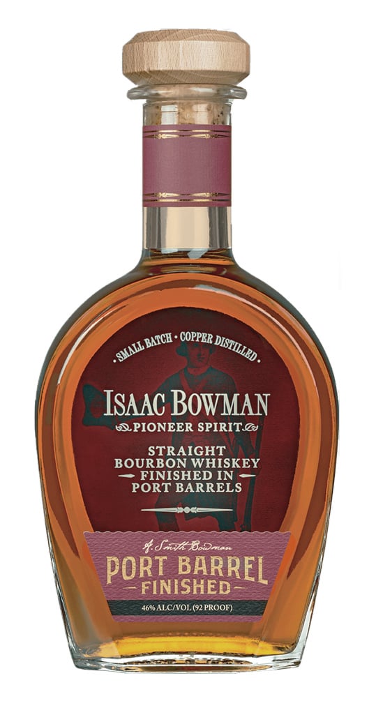 Isaac Bowman Port Barrel Finished Bourbon Straight Bourbon Whiskey