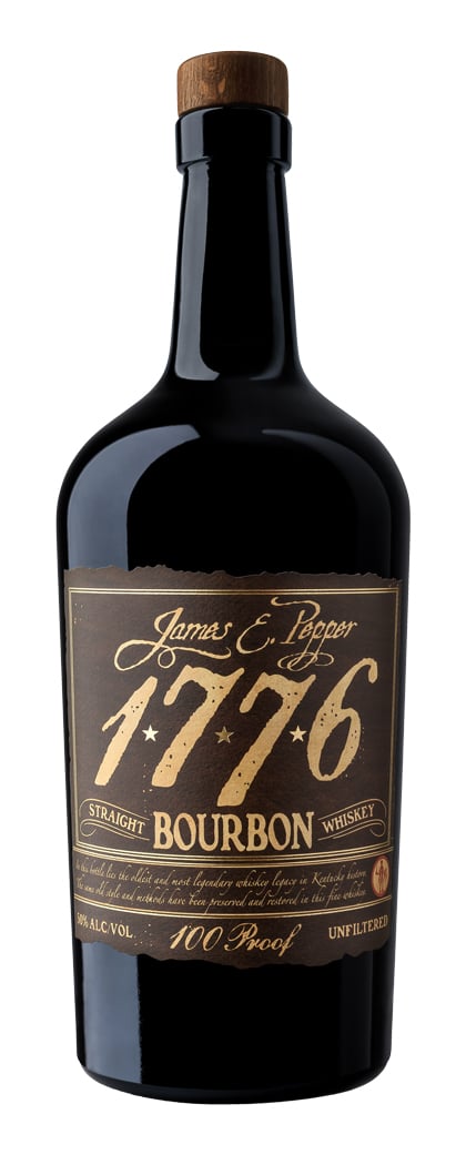 James E. Pepper 1776 100 Proof Straight Bourbon Whiskey