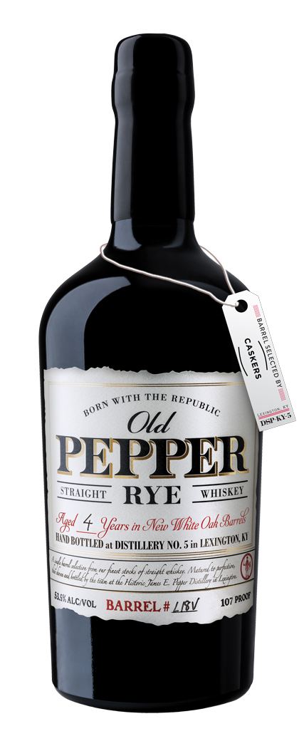 James E. Pepper 4 Year Old Rye (Caskers Exclusive)