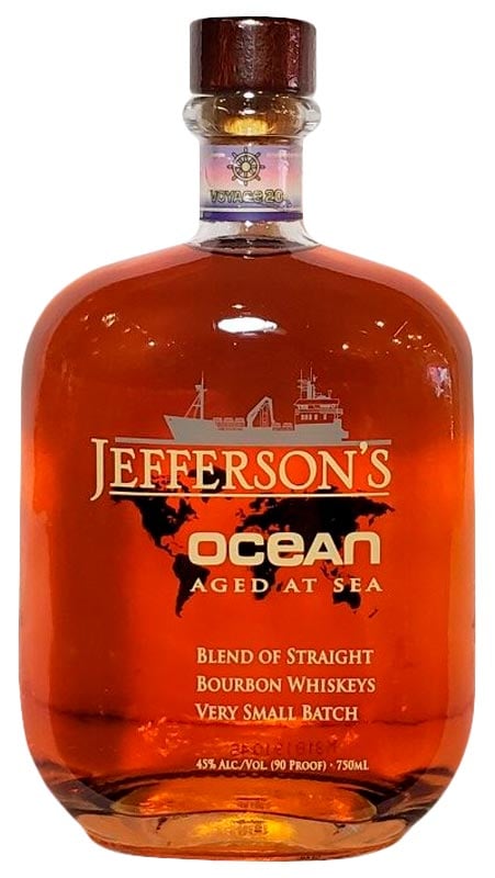 Jeffersons Ocean Aged at Sea Voyage 20 Bourbon Whiskey