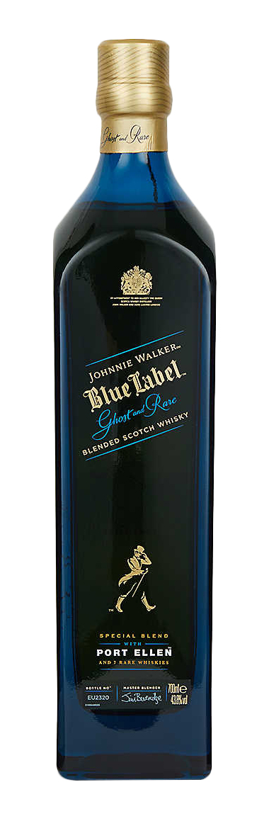 Johnnie Walker Blue Label Ghost and Rare Port Ellen Blended Scotch Whisky