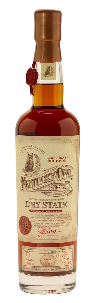 Kentucky Owl Dry State 100th Anniversary Limited Edition