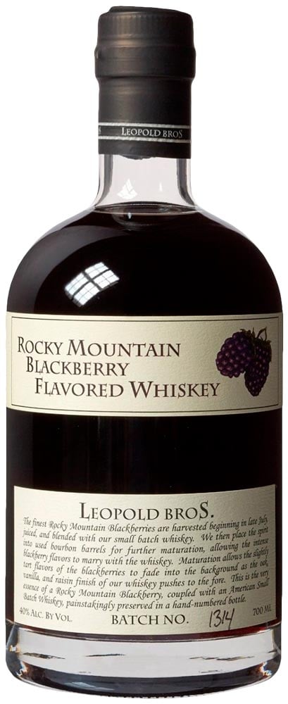 Leopold Bros. Rocky Mountain Blackberry Flavored Whiskey