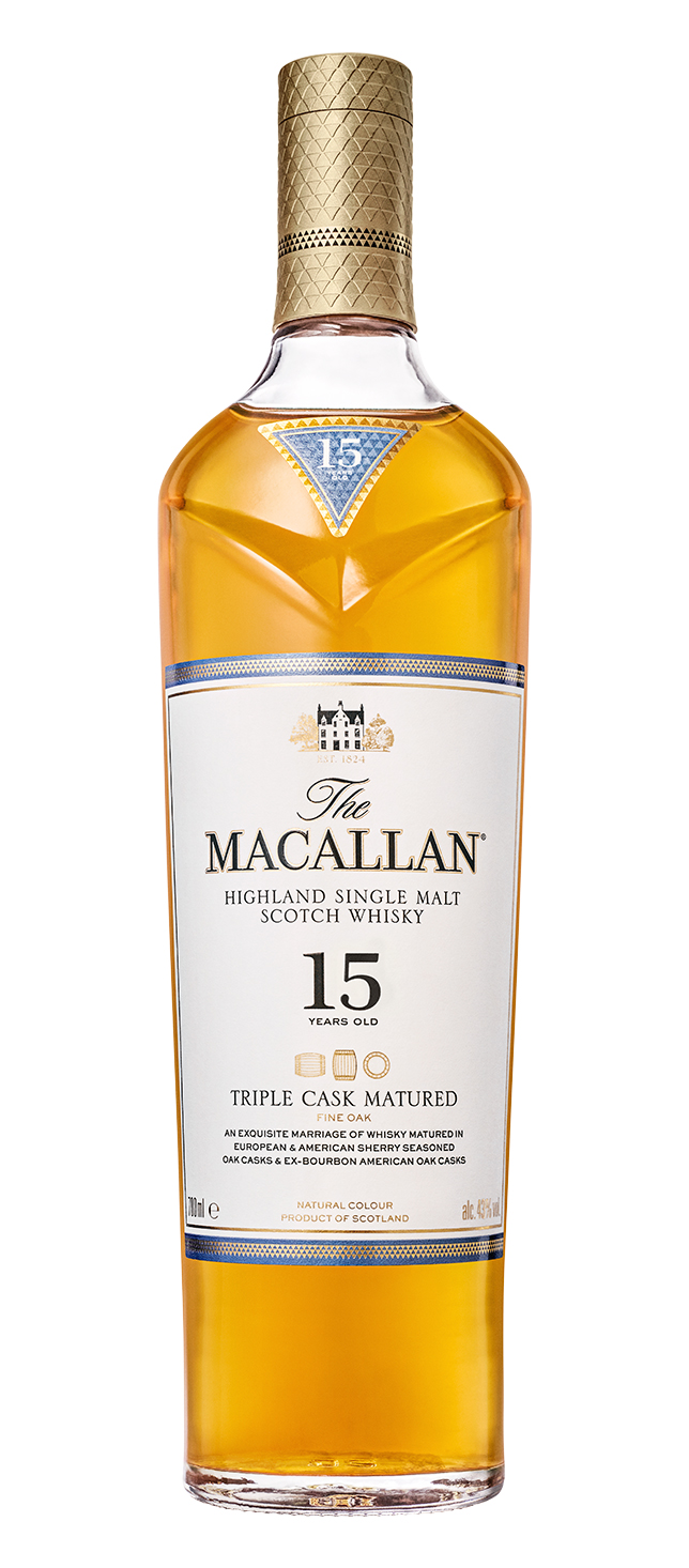 The Macallan 15 Year Old Fine Oak Scotch Single Malt Whisky