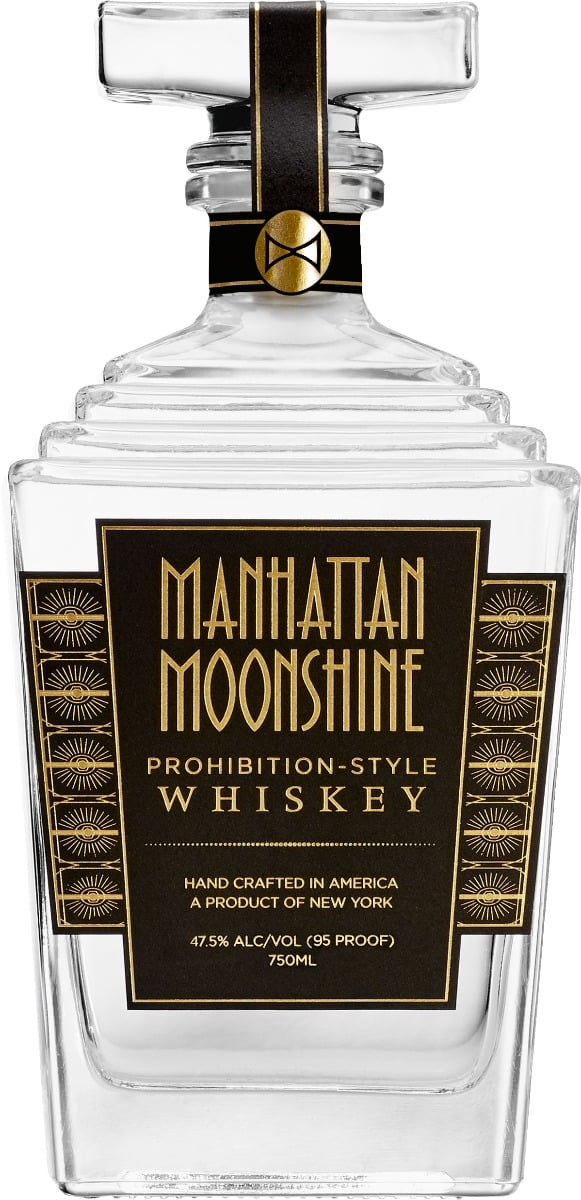 Manhattan Moonshine Prohibition Style Whiskey