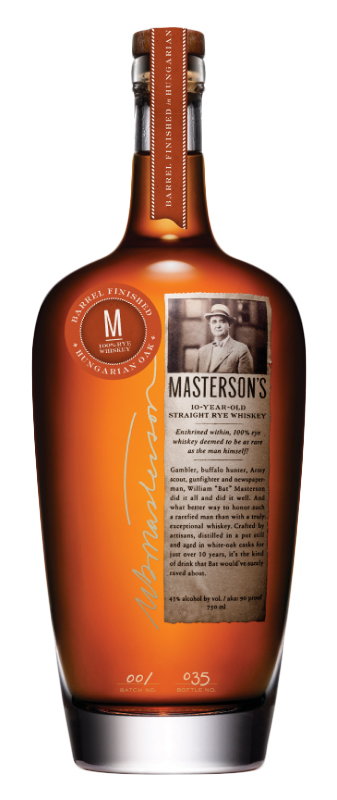 Mastersons 10 Year Old Hungarian Oak Straight Rye Whiskey