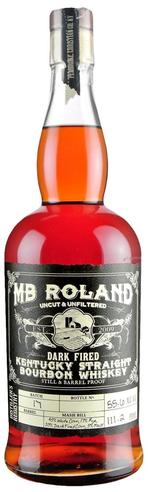 MB Roland Dark Fired Kentucky Straight Bourbon Whiskey