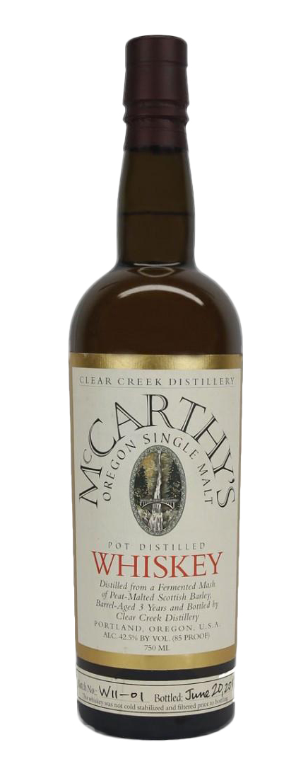 McCarthys Oregon Single Malt Whiskey